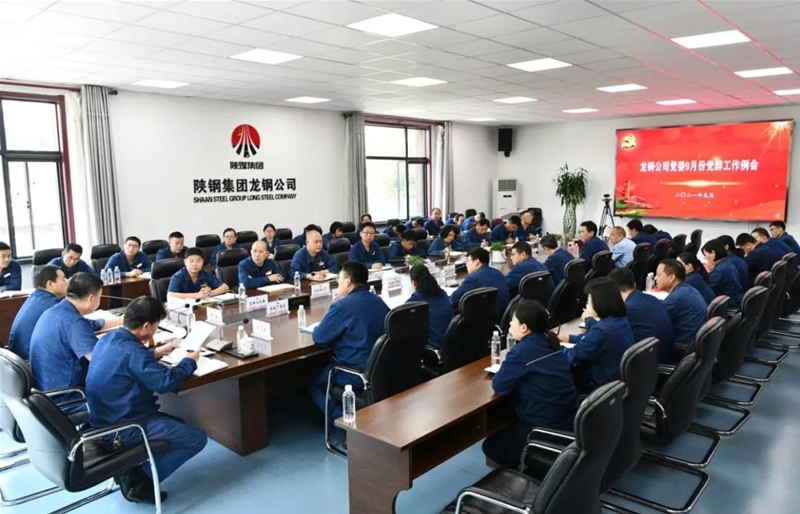 公司黨委召開九月份黨群工作例會